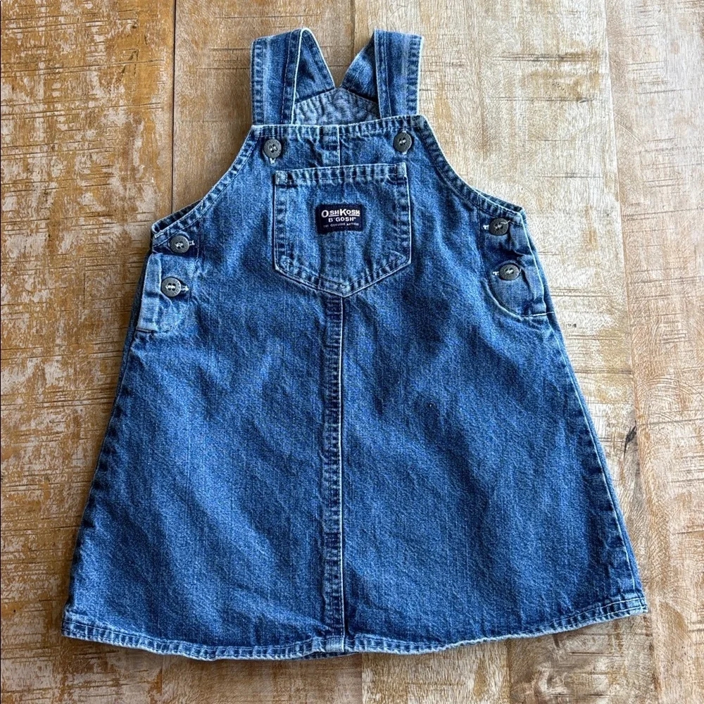 VTG Oshkosh denim jumper 4t